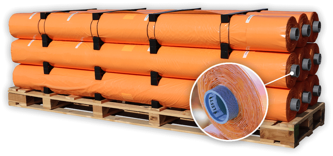 Picksmart Cotton Wrap by SMA loaded on a pallet for easy transportation